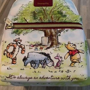 loungefly disney winnie the pooh sketch mini backpack